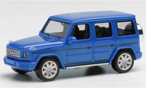 Coche miniatura Mercedes Classe G 1/87 Herpa metalico azul Mercedes Classe G 1/87 Herpa metalico azul coche miniatura