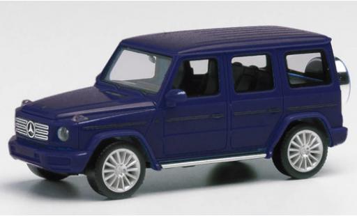 Coche miniatura Mercedes Classe G 1/87 Herpa metalico azul avec AMG-jantes Mercedes Classe G 1/87 Herpa metalico azul avec AMG-jantes coche miniatura