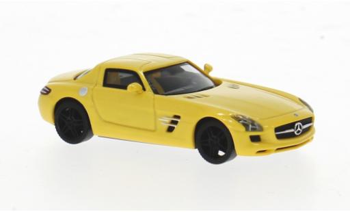 Mercedes SLS 1/87 Herpa AMG gelb 1:87 coche miniatura