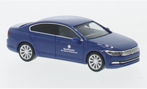 Coche miniatura Volkswagen Passat 1/87 Herpa Limousine azul Bundeswehr Fuhrpark Service Volkswagen Passat 1/87 Herpa Limousine azul Bundeswehr Fuhrpark Service coche miniatura