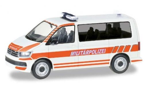 Coche miniatura Volkswagen T6 1/87 Herpa Bus Militärpolizei Schweiz Volkswagen T6 1/87 Herpa Bus Militärpolizei Schweiz coche miniatura