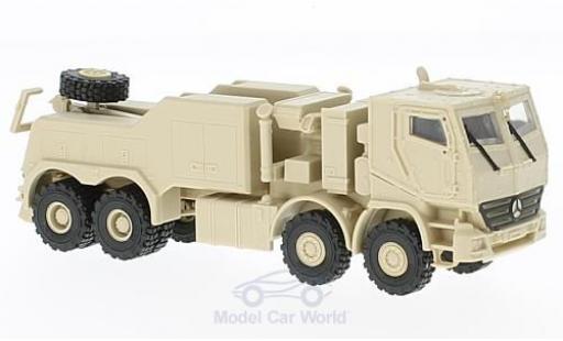 Coche miniatura Mercedes Actros 1/87 Herpa matt-beige gepanzertes Bergefahrzeug Mercedes Actros 1/87 Herpa matt-beige gepanzertes Bergefahrzeug coche miniatura