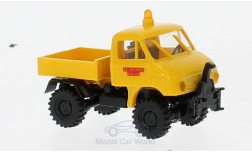 Coche miniatura Mercedes Unimog 1/87 Herpa U411 Pritsche US Air Force Berlin Mercedes Unimog 1/87 Herpa U411 Pritsche US Air Force Berlin coche miniatura