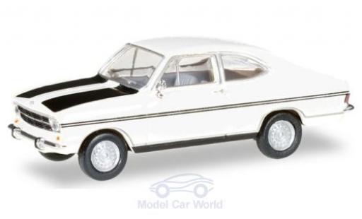 Coche miniatura Opel Kadett 1/87 Herpa B Coupe Rally blanco/negro Opel Kadett 1/87 Herpa B Coupe Rally blanco/negro coche miniatura