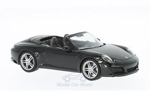 Coche miniatura Porsche 991 SC 1/43 Herpa 911 (/2) Carrera Cabrio metalico negro Porsche 991 SC 1/43 Herpa 911 (/2) Carrera Cabrio metalico negro coche miniatura