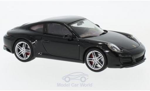 Coche miniatura Porsche 991 SC 1/43 Herpa 911 (/2) Carrera negro Porsche 991 SC 1/43 Herpa 911 (/2) Carrera negro coche miniatura