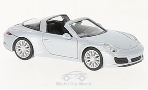 Coche miniatura Porsche 911 Targa 1/87 Herpa Targa 4S gris Porsche 911 Targa 1/87 Herpa Targa 4S gris coche miniatura