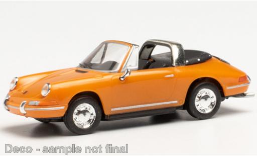 Coche miniatura Porsche 911 1/87 Herpa Targa naranja Porsche 911 1/87 Herpa Targa naranja coche miniatura