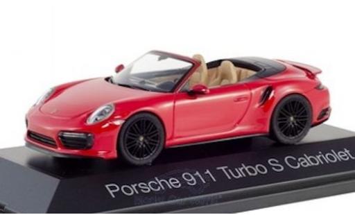 Coche miniatura Porsche 992 Turbo s 1/43 Herpa 911 Turbo S Cabriolet () rojo Porsche 992 Turbo s 1/43 Herpa 911 Turbo S Cabriolet () rojo coche miniatura