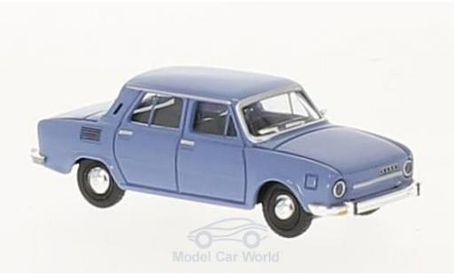 Skoda 110 1/87 Herpa L lila coche miniatura