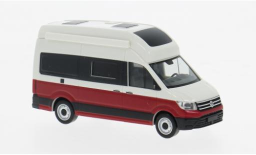 Coche miniatura Volkswagen Crafter 1/87 Herpa Grand California beige/rojo 1:87 Volkswagen Crafter 1/87 Herpa Grand California beige/rojo 1:87 coche miniatura