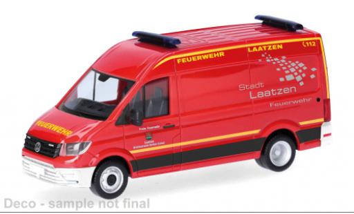 Coche miniatura Volkswagen Crafter 1/87 Herpa Kasten Hochdach Freiwillige Feuerwehr Laatzen 1:87 Volkswagen Crafter 1/87 Herpa Kasten Hochdach Freiwillige Feuerwehr Laatzen 1:87 coche miniatura