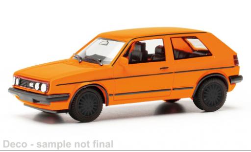 Coche miniatura Volkswagen Golf 1/87 Herpa II GTI naranja 1:87 Volkswagen Golf 1/87 Herpa II GTI naranja 1:87 coche miniatura