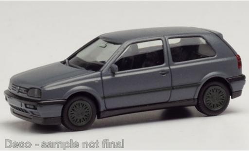 Coche miniatura Volkswagen Golf 1/87 Herpa III VR6 gris Volkswagen Golf 1/87 Herpa III VR6 gris coche miniatura