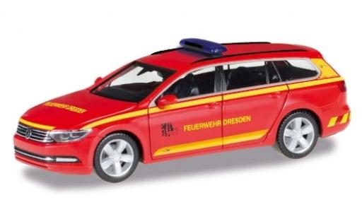 Coche miniatura Volkswagen Passat 1/87 Herpa Variant Feuerwehr Dresden 2018 Volkswagen Passat 1/87 Herpa Variant Feuerwehr Dresden 2018 coche miniatura