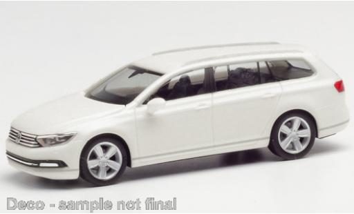Coche miniatura Volkswagen Passat 1/87 Herpa Variant metalico blanco Volkswagen Passat 1/87 Herpa Variant metalico blanco coche miniatura