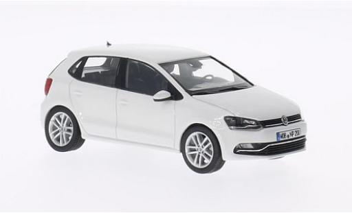 Coche miniatura Volkswagen Polo 1/43 Herpa V (6C) blanco 2014 5-portes Volkswagen Polo 1/43 Herpa V (6C) blanco 2014 5-portes coche miniatura