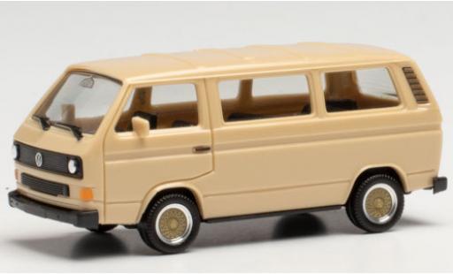 Coche miniatura Volkswagen T3 1/87 Herpa Bus beige mit BBS Felgen Volkswagen T3 1/87 Herpa Bus beige mit BBS Felgen coche miniatura
