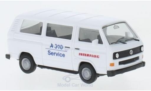 Coche miniatura Volkswagen T3 1/87 Herpa Bus Interflug Volkswagen T3 1/87 Herpa Bus Interflug coche miniatura