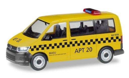 Coche miniatura Volkswagen T6 1/87 Herpa Bus Fraport / MASU APT 20 Volkswagen T6 1/87 Herpa Bus Fraport / MASU APT 20 coche miniatura