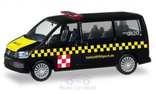 Coche miniatura Volkswagen T6 1/87 Herpa Multivan Fraport Safetycar Volkswagen T6 1/87 Herpa Multivan Fraport Safetycar coche miniatura