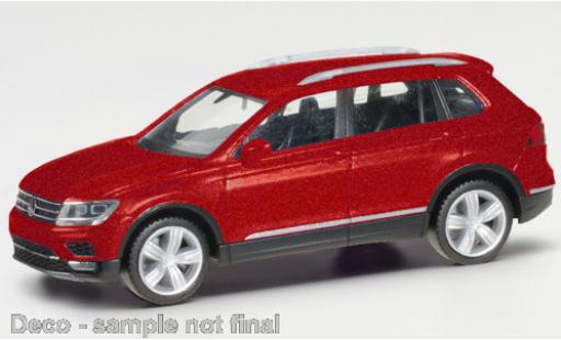 Coche miniatura Volkswagen Tiguan 1/87 Herpa metalico rojo Volkswagen Tiguan 1/87 Herpa metalico rojo coche miniatura