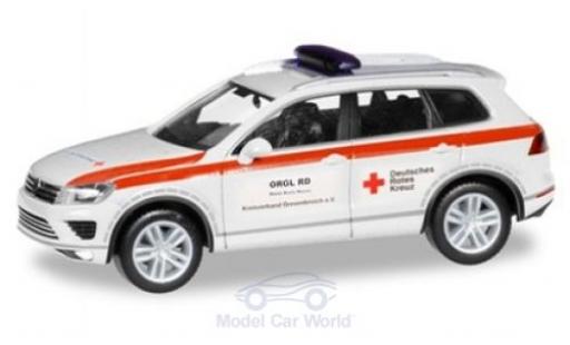 Coche miniatura Volkswagen Touareg 1/87 Herpa DRK Grevenbroich Volkswagen Touareg 1/87 Herpa DRK Grevenbroich coche miniatura