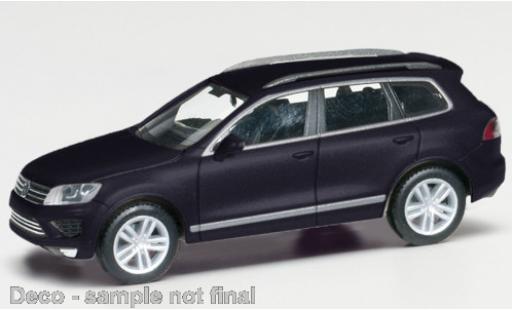 Coche miniatura Volkswagen Touareg 1/87 Herpa metalico negro Volkswagen Touareg 1/87 Herpa metalico negro coche miniatura