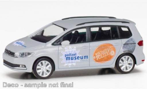 Coche miniatura Volkswagen Touran 1/87 Herpa Polizeimuseum Hamburg Volkswagen Touran 1/87 Herpa Polizeimuseum Hamburg coche miniatura