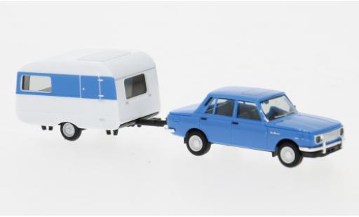 Coche miniatura Wartburg 353 1/87 Herpa blau 1982 1:87 Wartburg 353 1/87 Herpa blau 1982 1:87 coche miniatura