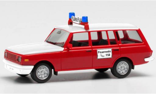 Coche miniatura Wartburg 353 1/87 Herpa Tourist Freiwillige Feuerwehr Wittstock 1985 Wartburg 353 1/87 Herpa Tourist Freiwillige Feuerwehr Wittstock 1985 coche miniatura