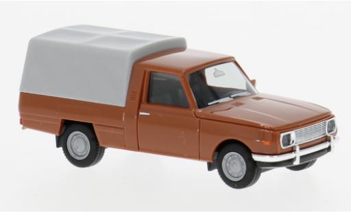 Coche miniatura Wartburg 353 1/87 Herpa Trans braun/grau 1966 1:87 Wartburg 353 1/87 Herpa Trans braun/grau 1966 1:87 coche miniatura