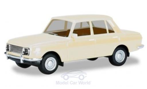 Coche miniatura Wartburg 353 1/87 Herpa blanco 1966 Wartburg 353 1/87 Herpa blanco 1966 coche miniatura