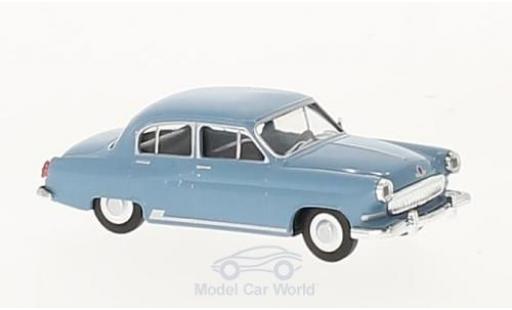 Wolga M21 1/87 Herpa azul coche miniatura