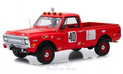 Coche miniatura Chevrolet C-10 1/18 Highway 61 Baja 1000 Truck rojo 1969 Chevrolet C-10 1/18 Highway 61 Baja 1000 Truck rojo 1969 coche miniatura