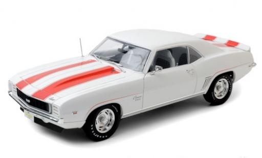 Coche miniatura Chevrolet Camaro 1/18 Highway 61 Z10 blanco/naranja 1969 Chevrolet Camaro 1/18 Highway 61 Z10 blanco/naranja 1969 coche miniatura