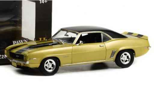 Coche miniatura Chevrolet Camaro 1/18 Highway 61 Z28 metalico oliv/negro 1969 Chevrolet Camaro 1/18 Highway 61 Z28 metalico oliv/negro 1969 coche miniatura