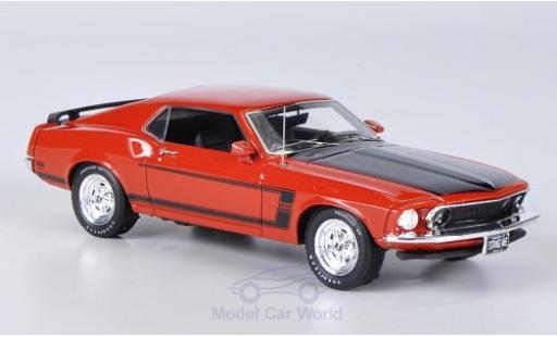 Ford Mustang 1969 1/43 Highway 61 Boss 302 rojo/negro 1969 43rd Street Collectibles coche miniatura