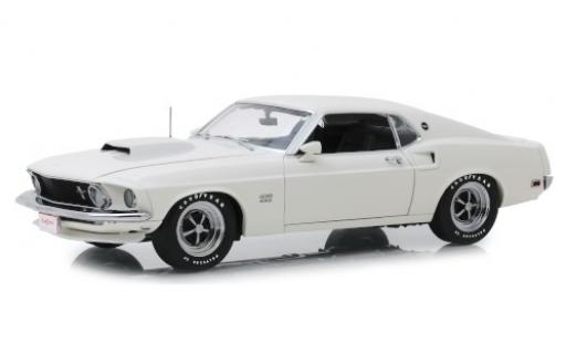 Coche miniatura Ford Mustang 1/18 Highway 61 BOSS 429 blanco 1969 Ford Mustang 1/18 Highway 61 BOSS 429 blanco 1969 coche miniatura