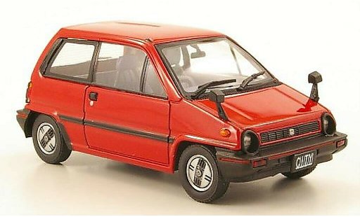 Honda City Base 1/43 Ebbro rojo 1981 coche miniatura