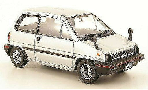 Honda City Base 1/43 Ebbro gris 1981 coche miniatura