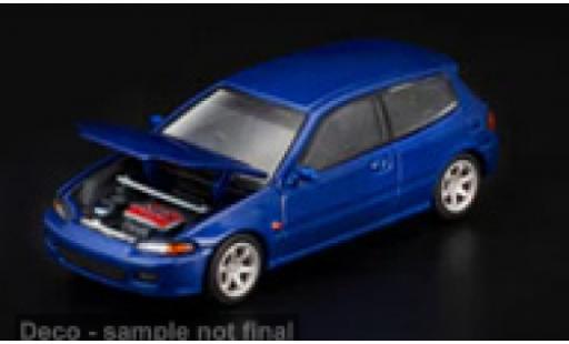 Honda Civic 1/64 Pop Race (EG6) blau 1:64 coche miniatura