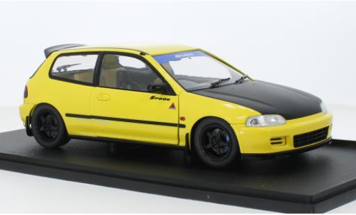 Honda Civic 1/18 Solido (EG6) gelb/schwarz 1991 1:18 coche miniatura