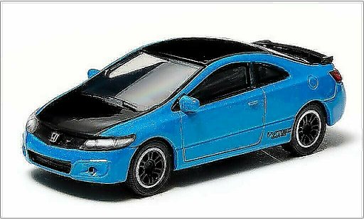 Honda Civic Si 1/64 Greenlight azul/negro 2011 coche miniatura