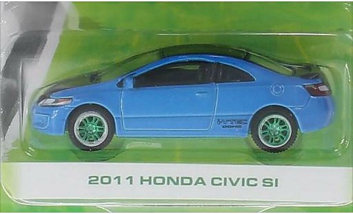 Honda Civic Si 1/64 Greenlight Special Version azul/negro 2011 coche miniatura