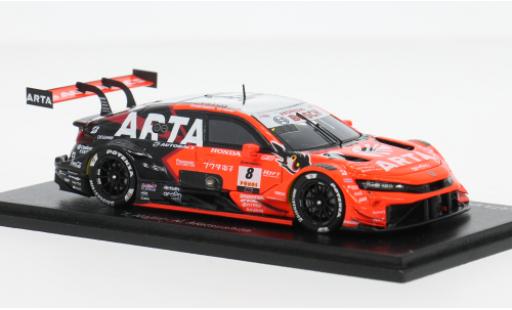 Honda Civic 1/43 Spark Type R-GT GT500 Super GT 2025 #8 T.Nojiri/N.Matsushita 1:43 coche miniatura