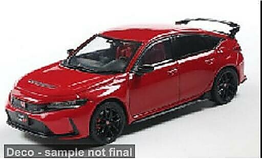 Coche miniatura Honda Civic Type R rot 2022 1/43 Solido