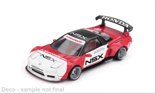 Honda NSX 1/64 Mini GT Kaido Racing V1 rojo/weiss 1990 1:64 coche miniatura