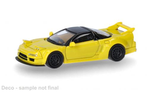 Coche miniatura Honda NSX mit austauschbaren Scheinwerfern gelb 1/87 Micro City 87