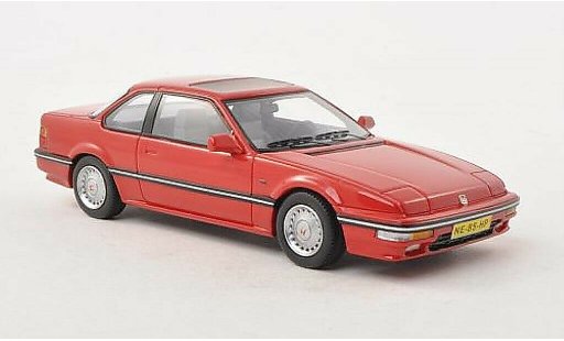 Honda Prelude 4WS 1/43 Neo Mk3 2.0i 16 rojo 1987 coche miniatura